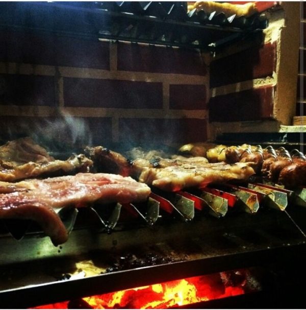 Parrilla acanalada tipo Grill